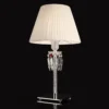 Abajur Réplica Baccarat Cúpula Preta ou Branca Abajur Réplica Baccarat Cúpula Preta ou Branca