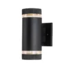 kf-Sd659716bf4de4d5fb25631f242f749bfq-L-mpada-de-parede-imperme-vel-ao-ar-livre-cabe-a-dupla-holofotes-Villa-p-tio Arandela Para Jardins Impermeável Preto ou Cinza
