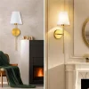 Arandela Dourada Design Industrial Design Americano