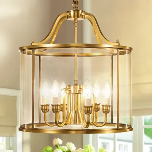Lustre Cobre Industrial Design Americano