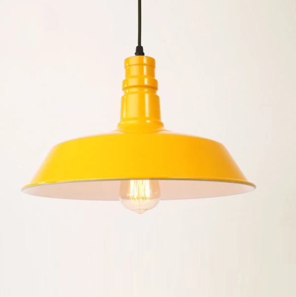 pendente industrial amarela marca miresa