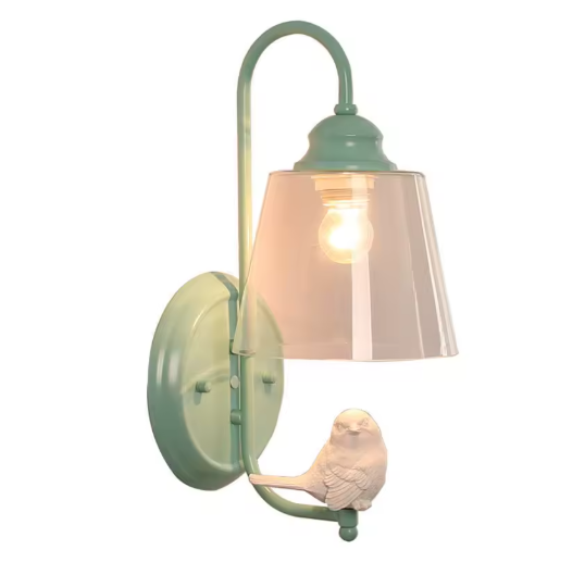 Arandela Com Anjinhos Com Cúpula Estilo Abajur Marca Miresa