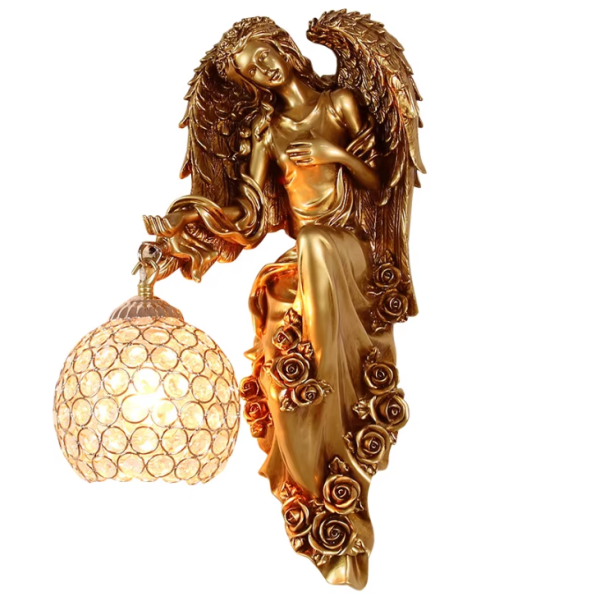 Arandela Dourado ou Branca Clássica Escultura Feminina Marca Miresa