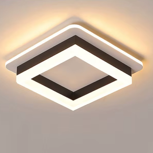 Luminária Sobrepor Alumínio e Luz De LED
