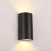 Arandela Moderna Com 2 Fachos de Luz Para Jardins e Fachadas Arandela Moderna Com 2 Fachos de Luz Para Jardins e Fachadas