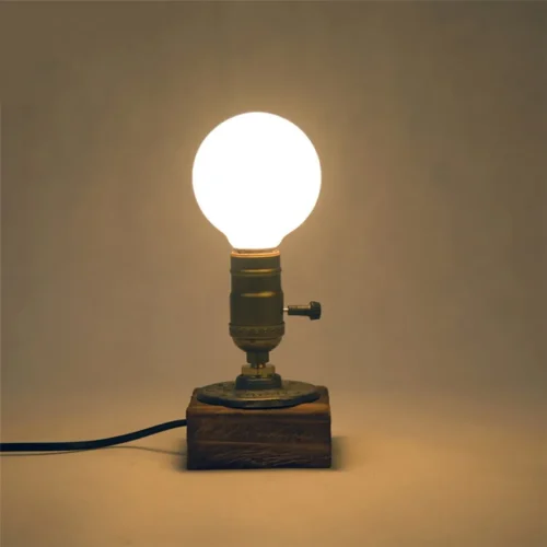 Luminária Mesa Edison Vintage industrial