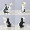 Luminária De Mesa Forma de Gato