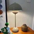 Abajur Branco Réplica Cogumelo Design Italiano Marca Miresa Abajur Réplica Cogumelo Design Italiano