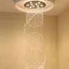 kf-S007883d7c6734d6db8d620df05f5e087U Lustre Grande Para Escadas Cristal DNA e Forma Esfera