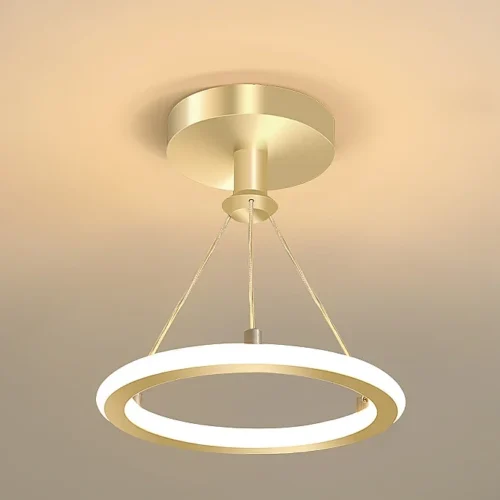 Pendente Minimalista Argola Alumínio