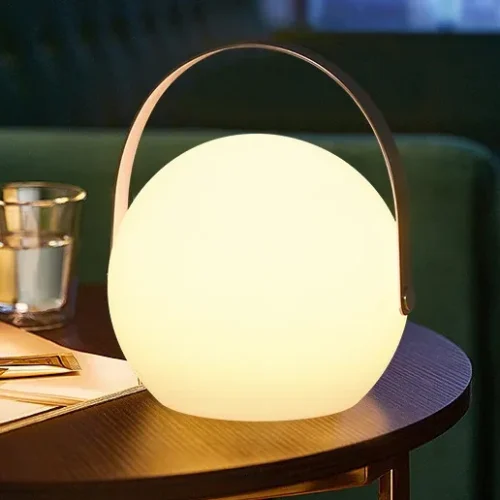 Luminária Mesa Portátil Sem Fio Para Jardins