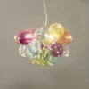 kf-S248f5b18ba814353bf590a36aa11ef21c-Bola-de-vidro-colorida-bolha-lustre-bal-o-design-n-rdico-sala-estar-quarto-decora-o Lustre Balão Colorido Design Orgânico