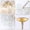 kf-S29699c47a23542eaa9034bd9dcd8aee4I-Lustre-de-Vidro-Transparente-com-Feij-es-M-gicos-Luz-Francesa-Quarto-Luxo-Espetacular-Hotel-Lobby Lustre Dourado Despojado Com Bolas Vidro Listradas