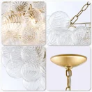 kf-S29699c47a23542eaa9034bd9dcd8aee4I-Lustre-de-Vidro-Transparente-com-Feij-es-M-gicos-Luz-Francesa-Quarto-Luxo-Espetacular-Hotel-Lobby Lustre Dourado Despojado Com Bolas Vidro Listradas