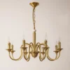 Lustre Provençal Dourado Ferro Forjado