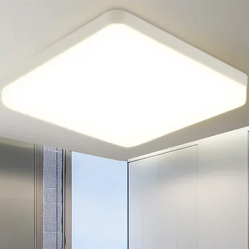 Luminária Sobrepor Quadrada LED Luz Branca 6000K