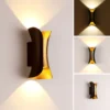 kf-S65eac644afed4fceab3f54271181df5dv-L-mpada-de-parede-imperme-vel-LED-estilo-minimalista-moderno-branco-frio-branco-quente-material-ABS Arandela ABS Design Moderno Exterior LED 10w 85-265V Bivolt