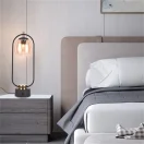 kf-S6aa31ce9ebde479abc532af9dde838a88-TINNY-Postmodern-Classical-Table-Lamp-Retro-Design-Desk-Light-decorativa-para-casa-estar-e-quarto Abajur Moderno Alumínio Preto Cúpula De Vidro