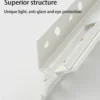 kf-S7799cccaaaac4832823c88e190eb5098m-LED-alum-nio-perfil-luz-para-atmosfera-parede-lavar-l-mpada-quarto-corredor-Downlight-Linear-tira Moldura Curva Perfil Alumínio Luz LED 24V