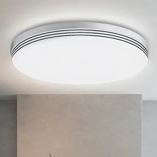 Luminária Sobrepor Redonda Acrílico Ultrafino 4cm Altura