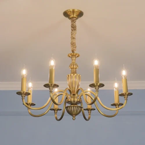 Lustre Cobre Vintage Soquete E14