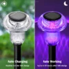 kf-S7f8a25c8d6c34dcc939d66573317ddb0o-Mushroom-LED-Solar-Pathway-Lights-exterior-imperme-vel-ilumina-o-de-paisagem-para-exterior-jardim-quintal Luminária 4Pcs Finco Jardins Cogumelo LED Luz Solar
