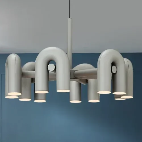 Lustre Contemporâneo Cano Forma em U