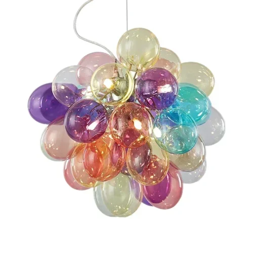 Lustre Balão Colorido Design Orgânico