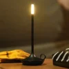 Abajur Sem Fio Recarregável Toque Luz USB-C Abajur Sem Fio Recarregável Toque Luz USB-C