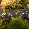 Luminária Vibrante Vaga Lume Para Jardins