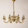 Lustre Provençal Dourado Ferro Forjado