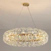 kf-Sc0d61cddeeef4595b9a1492b32d91719j Lustre Moderno Dourado Pingentes Vidro Transparente