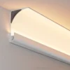 Moldura Teto Linear Canto Perfil De Alumínio Marca Miresa Moldura Teto Linear Canto Perfil De Alumínio