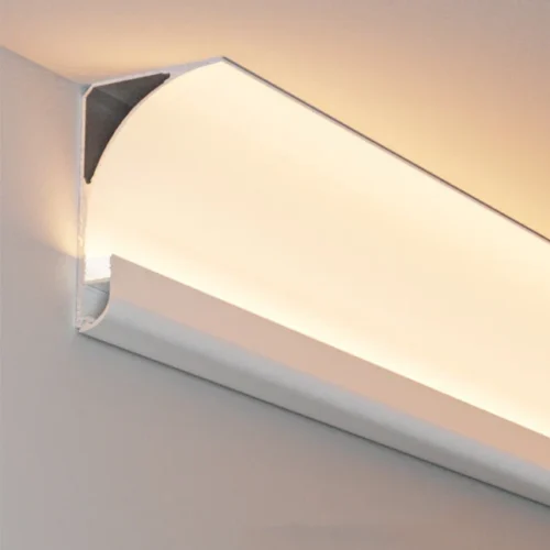 Moldura Teto Linear Canto Perfil De Alumínio Marca Miresa Moldura Teto Linear Canto Perfil De Alumínio