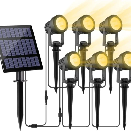 8Un De Finco Para Jardim Led Luz Solar Sem Fio 3000k