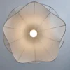 kf-Sd697500ba65b4c0ea629c3164ea007f7v-SANDYHA-Lustres-LED-Cream-Style-Ilumina-o-Pingente-Moderna-Quente-Rom-ntico-L-mpada-para-Sala Lustre Tecido Luz Confortável Design Rústico Moderno | Miresa São Paulo