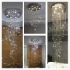 kf-Sd94e73e4e94142b89c6a6b4c655aaa5cH Lustre Grande Para Escadas De K9 Cristal Forma de Borboleta
