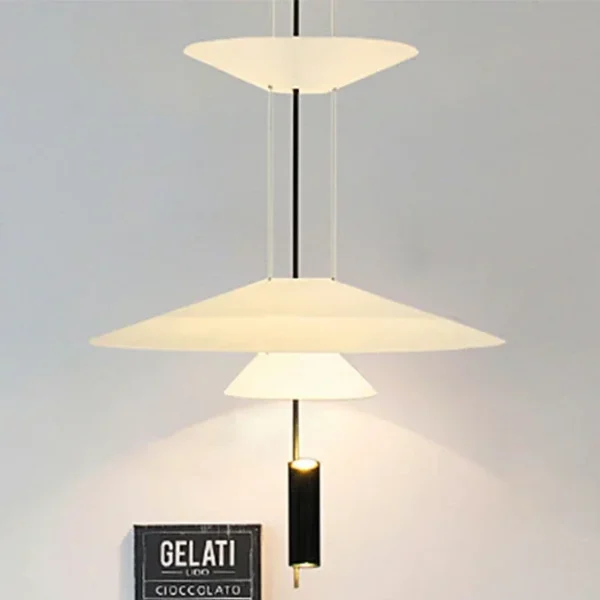 Pendente Dinamarca Designer UFO Réplica Flying Saucer Marca Miresa