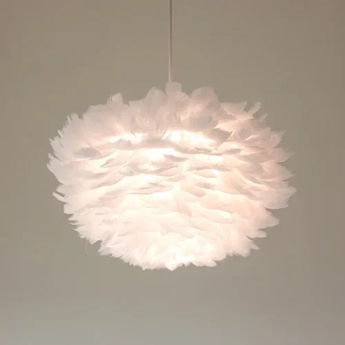 Lustre Rústico Formas de Pena | Entrega em Todo Brasil