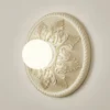 kf-Sf6a1644bd90042bf9e7a2b7af09d5befB-L-mpada-de-parede-circular-francesa-para-cabeceira-candeeiro-de-sala-abajur-de-vidro-branco-leite Arandela Esfera Branca Com Base Circular Design Francês