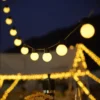 Cordão Varal Luz Lâmpada Bulbo Para Jardins
