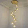 Lustre Grande Para Escadaria Duplex Espiral Marca Miresa Lustre Grande Para Escadaria Duplex Espiral