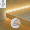 Barra Perfil Calha De Alumínio Luz LED Ultra Fino 18w/m Marca Miresa Barra Perfil Calha De Alumínio Luz LED Ultra Fino 18w/m