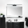 Arandela Minimalista Linear Para Espelho Lavabos