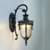 Arandela Clássica Design Europeu Para Jardins e Varandas À Prova D’Água, uma opção de arandela clássica design, vendida pela Miresa, loja-de-luminárias-São-Paulo.