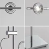 Luminária Chão Projeção Luz Atmosférica Pôr do sol