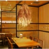 kf-S220589c30c084a9e837d3a19075e25c8c Luminária Pendente Arte Tecelagem Bambu | Comprar com Frete Grátis