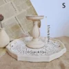 kf-S26f2e47ee288461e97e98712e64bc97cl Castiçal Vintage Acabamento Artesanal