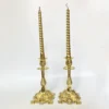 kf-S3d40574283a4489fae3ccfcfdba7b9c87 Castiçais Metal Dourado ou Prateado Para Vela