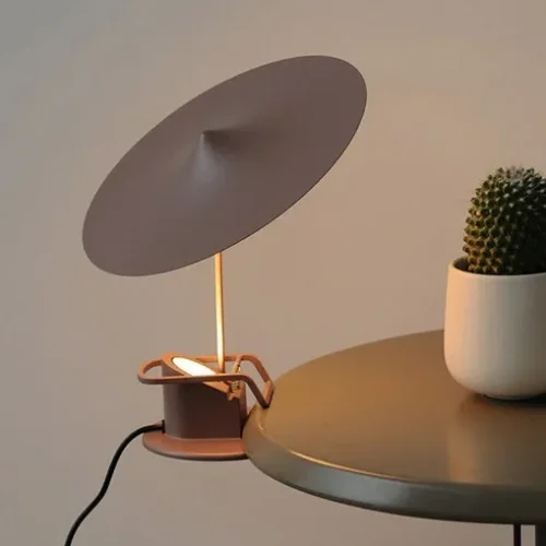 Abajur Decorativo Luz Indireta Com Clipe
